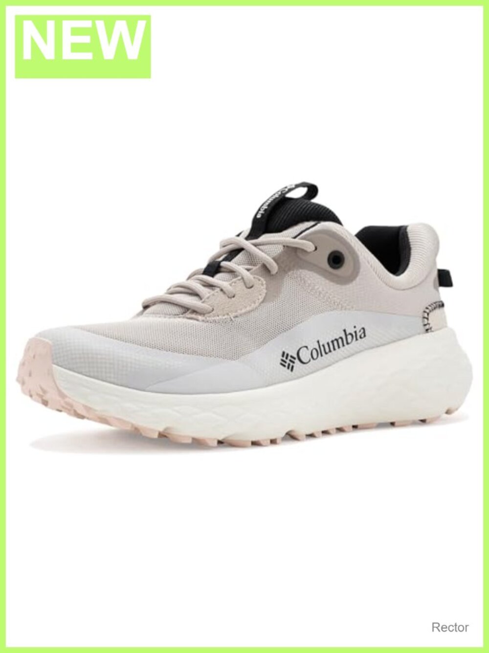 Columbia Women's Hiking Sneakers Canvas Rubber Sole Omni-Grip Techlite Comfort